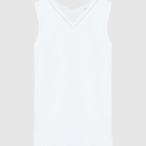 White top with monil chain Peserico