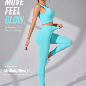 2 Pieces Women's Clothes Seamless Yoga Set Workout Tracksuit Sportswear Gym Clothing High Waist Leggings Fitness Sports Suits