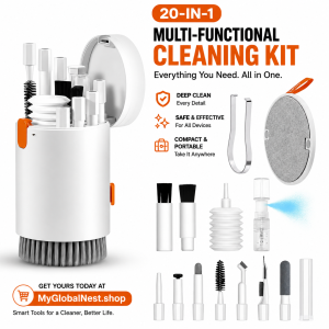 20 In 1 Digital Camera Bluetooth Headset Mobile Phone Laptop Keyboard Cleaning Tool Set Cleaning Brush Clean Pen Keycap Puller
