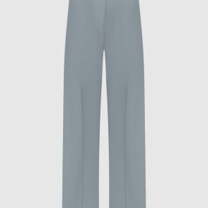 Blue pants MAIA made of wool Lou Lou Studio