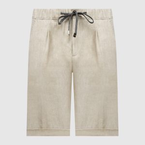 Beige linen shorts Cashmere&Whiskey