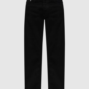 Black jeans with logo patch Off-White