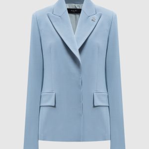 Blue jacket with wool AMIRI