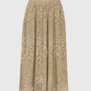 Beige skirt Valentino