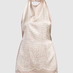 Beige print top MELINDA Max Mara Sportmax