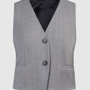 Gray combined vest Helmut Lang