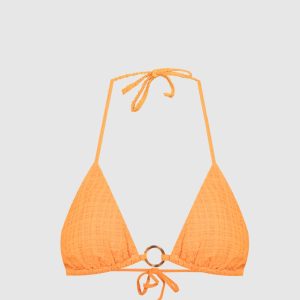 Orange bodice from Flou swimwear Vilebrequin