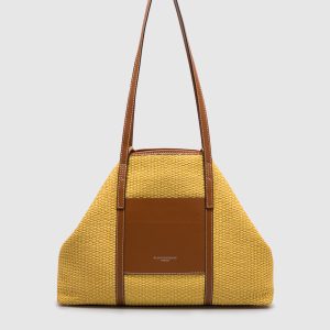 Yellow SUPERLIGHT tote bag Gianni Chiarini