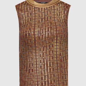Metallic top Balmain