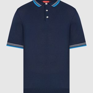 Blue polo ISAIA