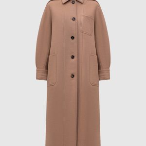 ALDO brown wool and cashmere coat Max Mara