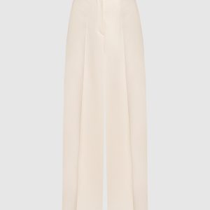 Beige pants made of wool Off-White