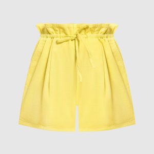 Yellow denim shorts Philosophy di Lorenzo Serafini