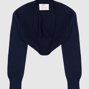 Children's blue bolero made of wool CAF