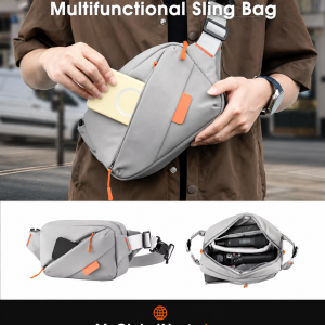 Pocket 3 Camera Accessories Crossbody Bag Large Capacity Travel Storage Bag For DJI Action 5 Pro/Insta360 Ace Pro 2/Go3s/GoPro