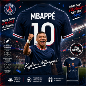 New MBAPPÉ Special Edition Football Jersey Men Women Kids Commemorative Soccer Shirt Quick Dry Comfortable Sportswear
