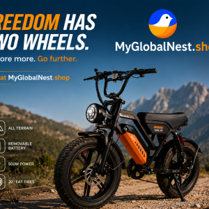 AVDL EU 20" *4.0 Fat Tire Electric Bike - 500W Mountain E-Bike with 48V 15.6Ah Removable Battery, 25KM/H Off