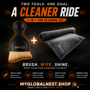 Car Soft Brush Tool Dust Remover Fleece Wash Towel Rag Cloth For BYD Tang Han EV Yuan Song PRO DMI Qin Dolphin Seal Seagull