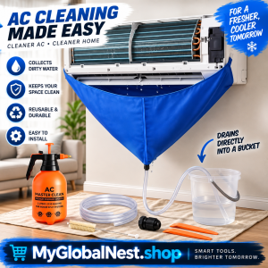 One Set of PVC Air Conditioner Cleaning Set Equipped with Cleaning Tools And Additions 1-1.5P Split Hanging Air Conditioner Tool